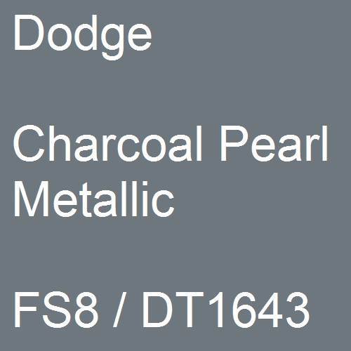 Dodge, Charcoal Pearl Metallic, FS8 / DT1643.